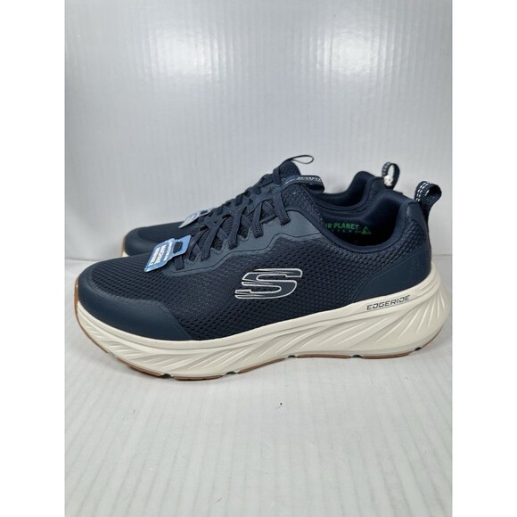 Size 10.5 Extra Wide Skechers Edgeride Rekze Shoes Slip-on Blue 232835WW NEW main image 7